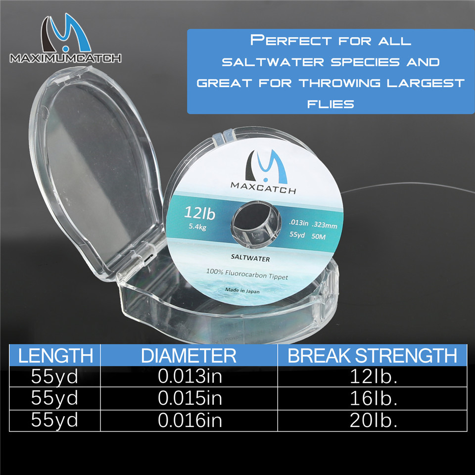 Maximumcatch 100% Pure Fluoroc - Fluorocarbon Line ulasan dan harga