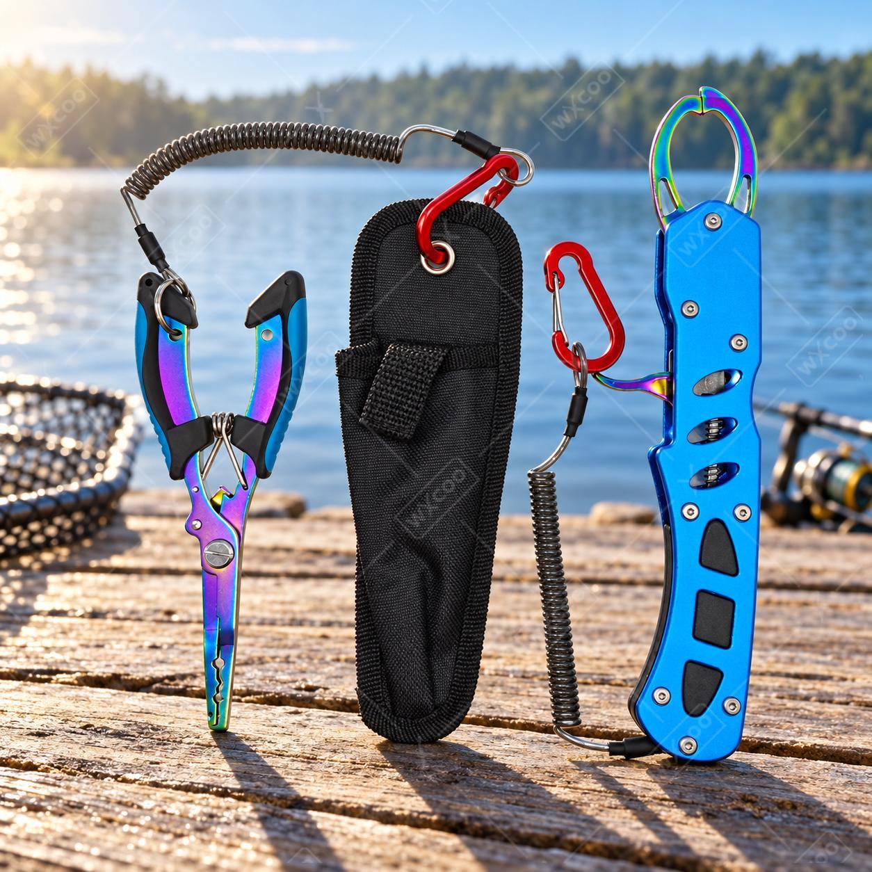 Blue Titanium Coated Saltwater - Freshwater Line ulasan dan harga