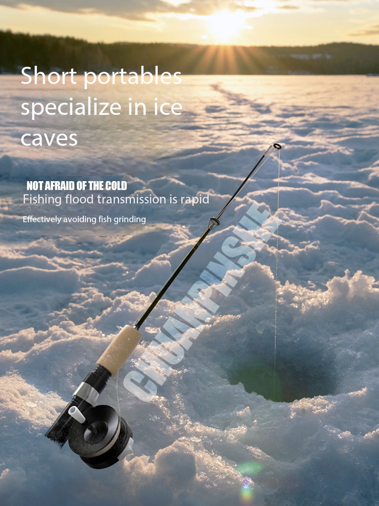 New Ice Fishing Rod Ultra Shor - Ice Fishing Line ulasan dan harga