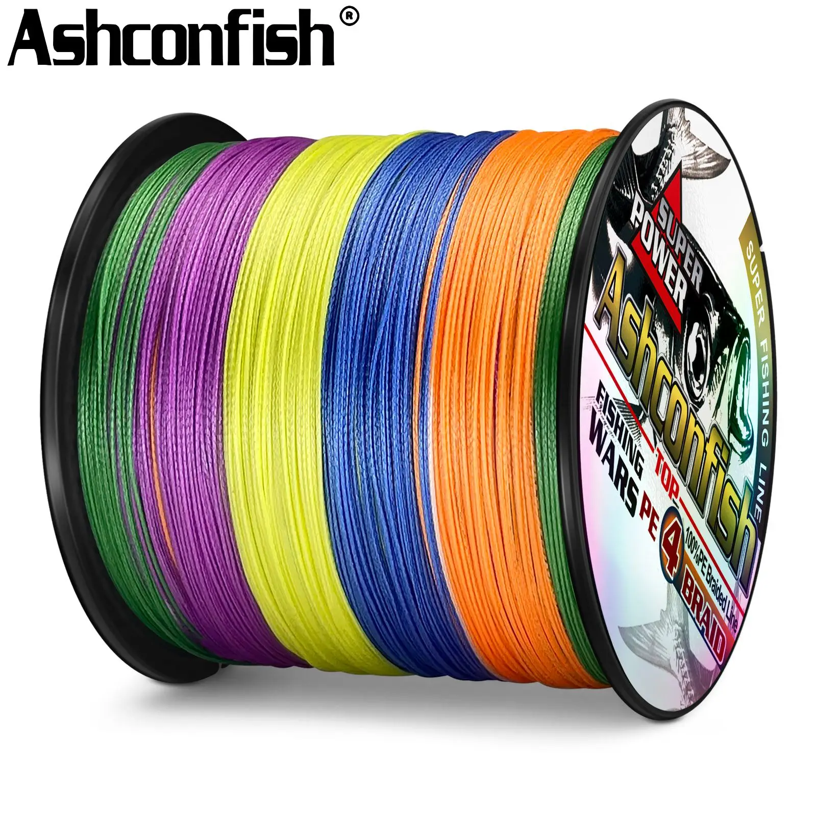 Ashconfish 500M Multicolour PE - Ice Fishing Line ulasan dan harga