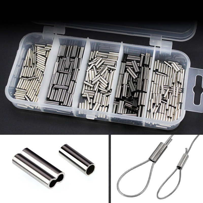 250-500pcs/Box Single/Double B - Fishing Line Box ulasan dan harga