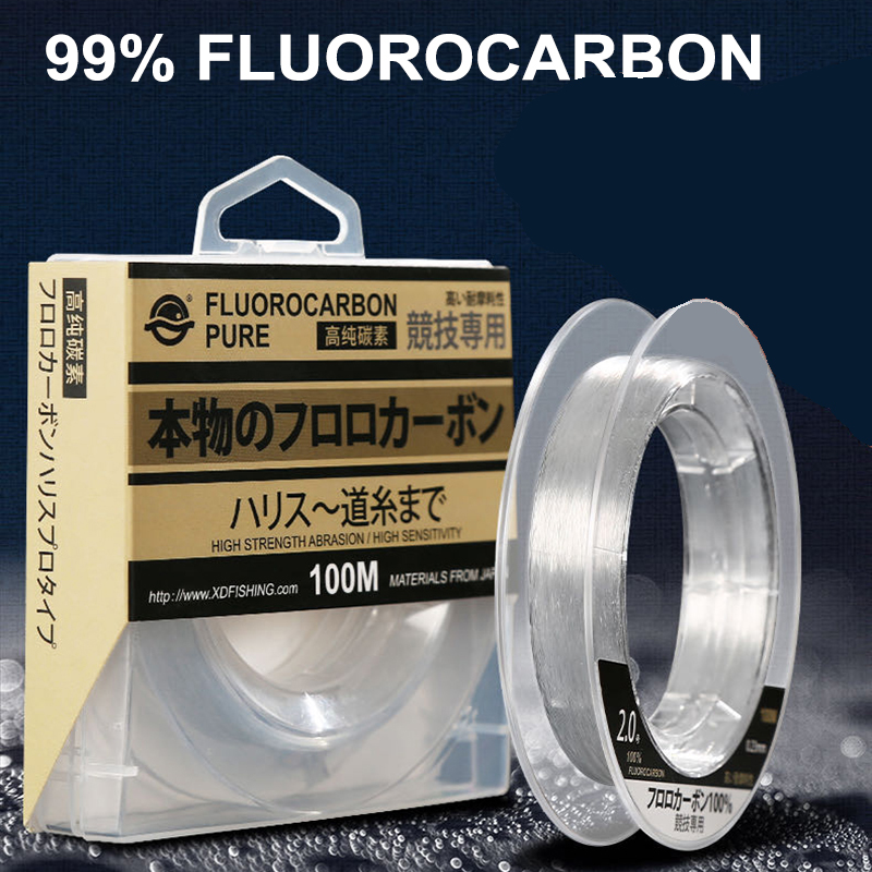 99% Fluorocarbon Fishing Line  - Copolymer Line ulasan dan harga
