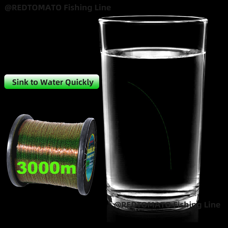 3000M/1000M/500M Invisible Fis - Ice Fishing Line ulasan dan harga